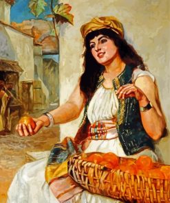 Algerian Girl Paint By Number