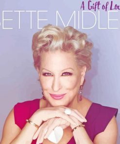 American Actress Bette Midler Paint By Number