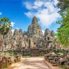 Angkor Thom Cambodia Paint By Numbers