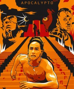 Apocalypto Movie Poster Paint By Numbers