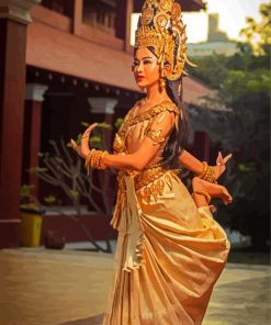 Apsara Dancer Paint By Number