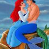 Ariel And Eric Characters Paint By Numbers