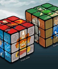 Avatar Rubiks Cubes Paint By Number