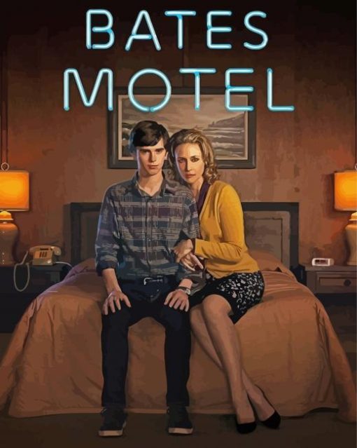 Bates Motel Serie Poster Paint By Number