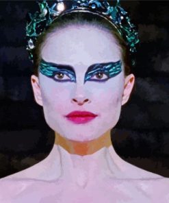 Black Swan Character Paint By Number