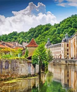 Brantome France Paint By Numbers