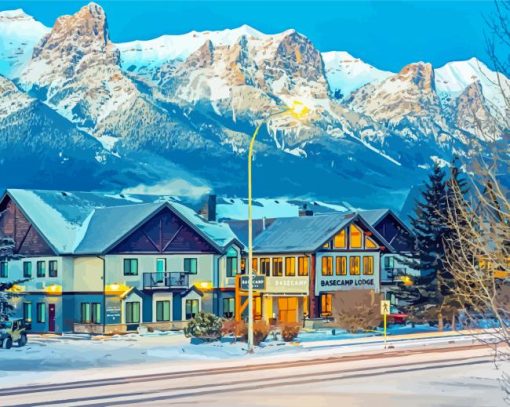Canmore Canada Paint By Numbers