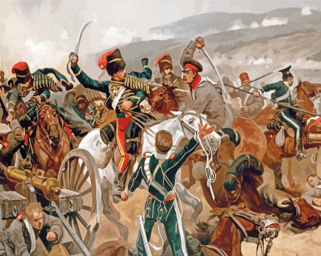 Charge Of The Light Brigade Paint By Number