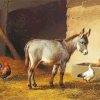 Chicken And Donkey Paint By Number