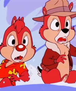 Chip N Dale Character Paint By Number
