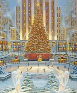 Christmas New York City Paint By Numbers