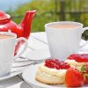 Cream Tea Paint By Number