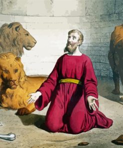 Daniel In The Lions Den Paint By Number