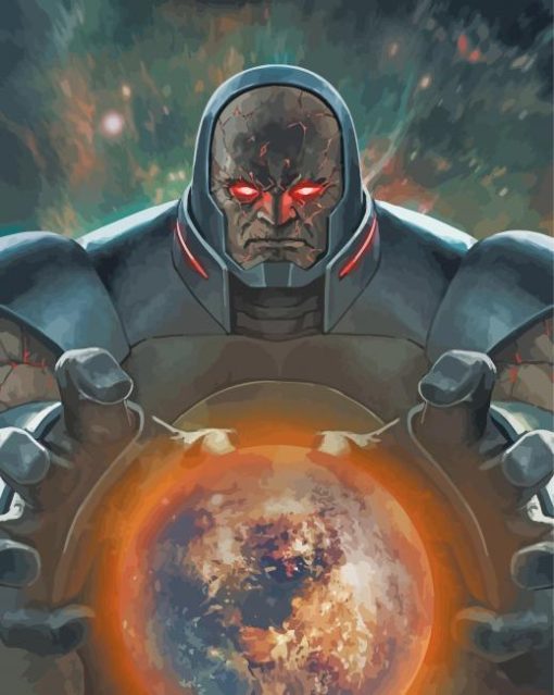 Darkseid Dc Paint By Numbers