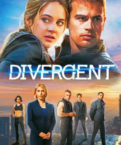 Divergent Film Poster Paint By Numbers