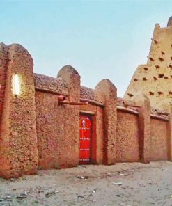 Djenne Mosque Mali Paint By Number