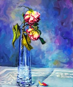 Dying Rose Art Paint By Number