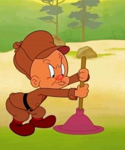Elmer Fudd Paint By Number