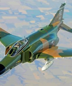F4 Phantom Jet Paint By Number