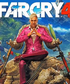 Far Cry 4 Game Poster Paint By Number