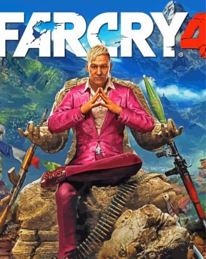 Far Cry 4 Game Poster Paint By Number