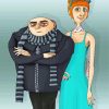 Felonious Gru And Lucy Paint By Numbers