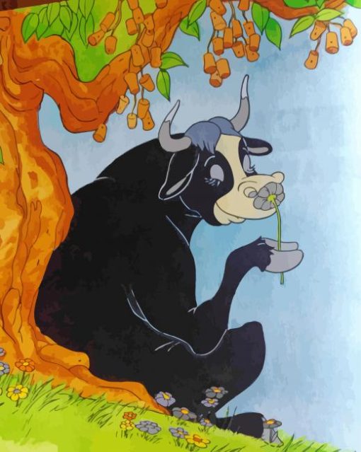 Ferdinand The Bull Animation Paint By Numbers