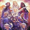 Final Fantasy XIV Characters Art Paint By Numbers