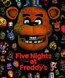 Five Nights At Freddys Paint By Number