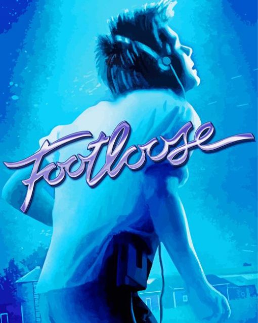 Footloose Movie Poster Paint By Number