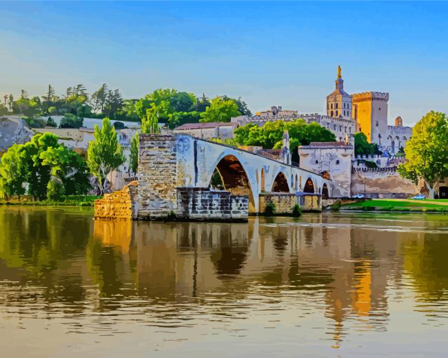 France Avignon Paint By Numbers