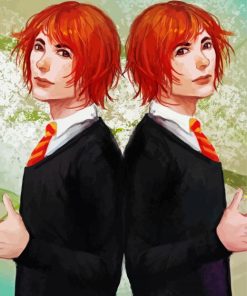 Fred And George Weasley Twins Characters Art Paint By Number