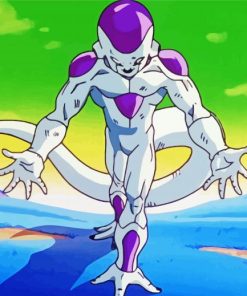Frieza Dragon Ball Z Paint By Numbers