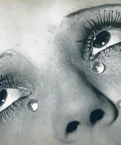 Glass Tears Man Ray Paint By Numbers
