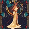 Grecian Goddess Illustration Paint By Numbers
