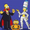 Halloween Simpson Paint By Number