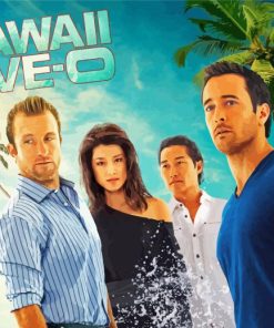 Hawaii Five O Poster Paint By Number