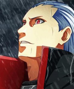 Hidan Anime Character Paint By Numbers