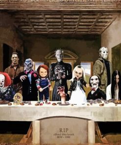 Horror Last Supper Paint By Number
