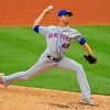 Jacob Degrom Baseball Pitcher Paint By Numbers