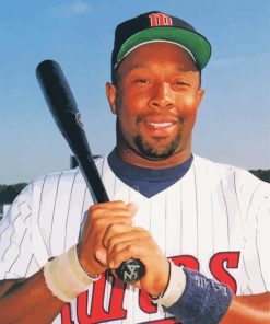 Kirby Puckett Baseballer Paint By Numbers