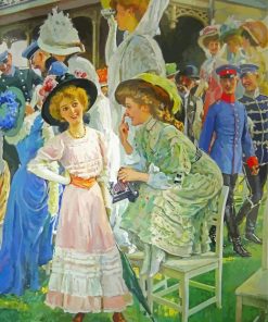 Ladies At The Races Paint By Number