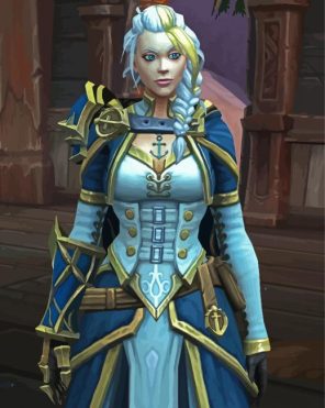 Lady Proudmoore Paint By Numbers