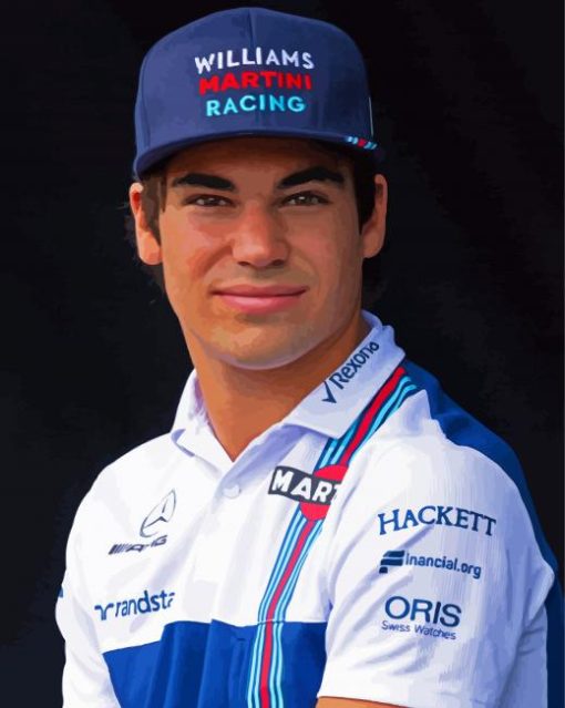 Lance Stroll Paint By Numbers