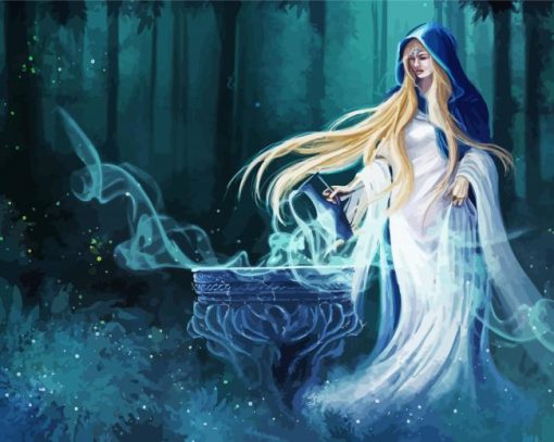Lord Of The Rings Galadriel Art Paint By Number