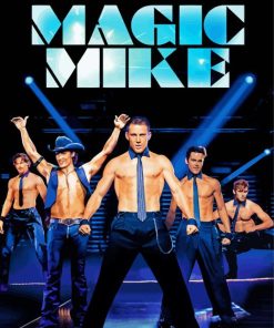 Magic Mike Poster Paint By Numbers
