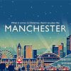 Manchester Skyline Illustration Paint By Number