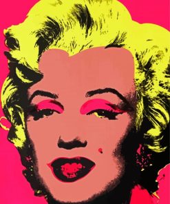 Marilyn Monroe Warhol Paint By Numbers