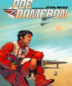 Marvel Poe Dameron Paint By Number