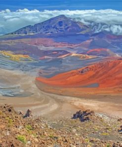 Maui Volcano Paint By Number